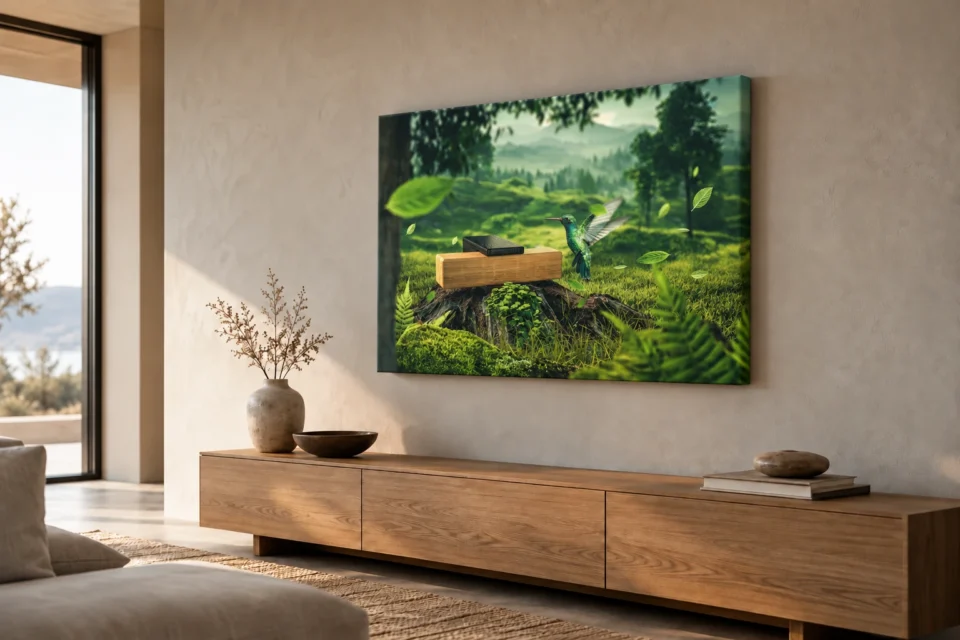 Canvas tisk do interiéru: od motivu k obrazu na plátně