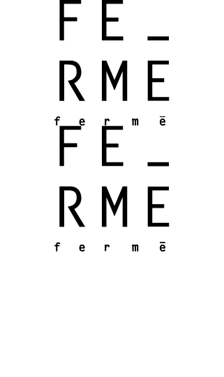 Fermé
