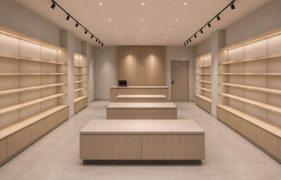 Retail design a interiér
