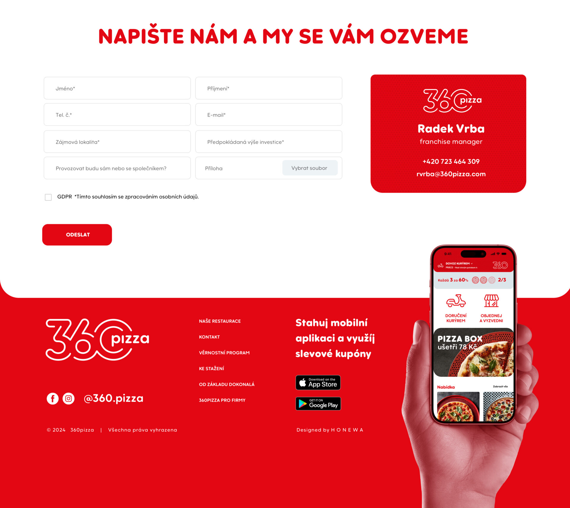 360 Pizza Franšíza