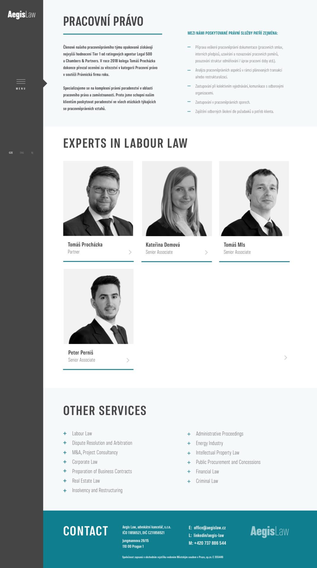 AegisLaw web