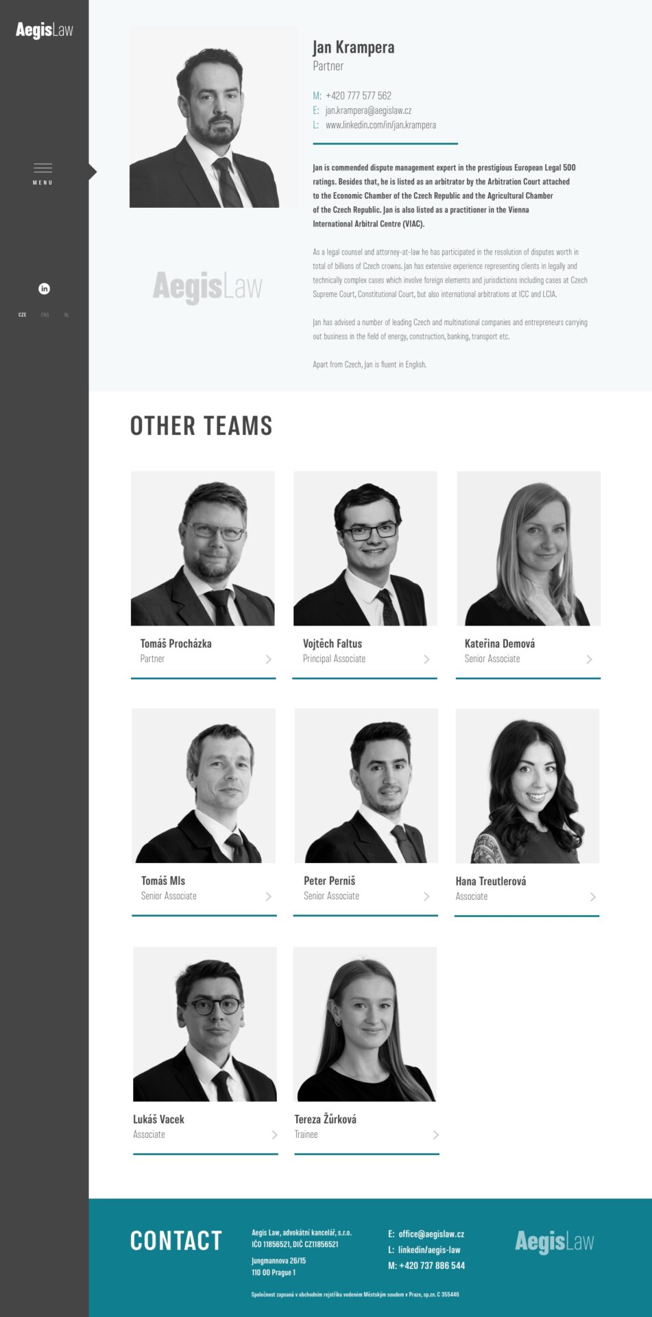 AegisLaw web