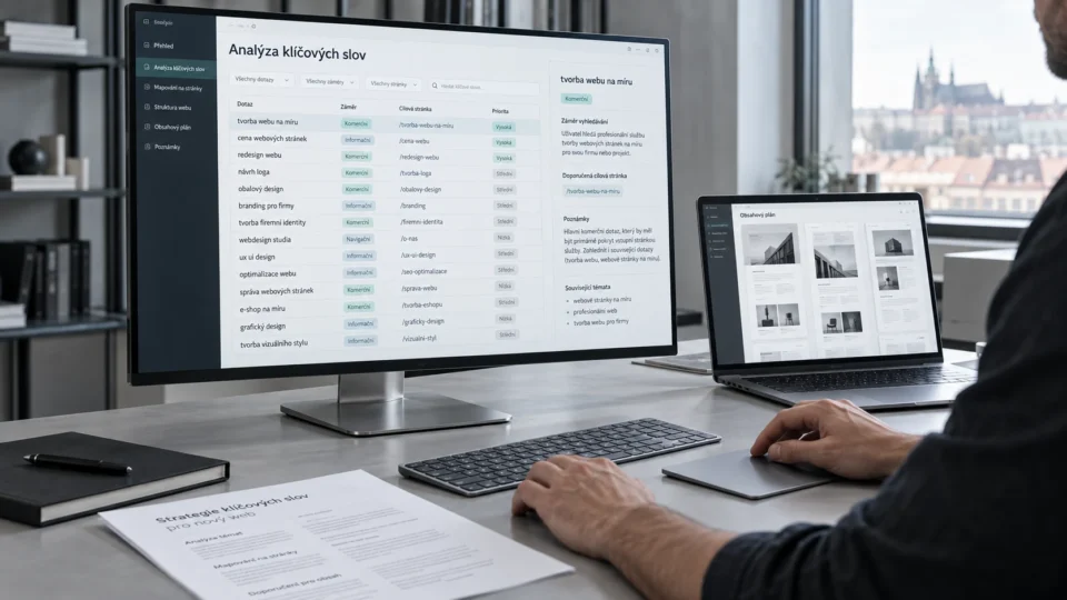 SEO analýza a analýza klíčových slov: co ukážou před tvorbou webu