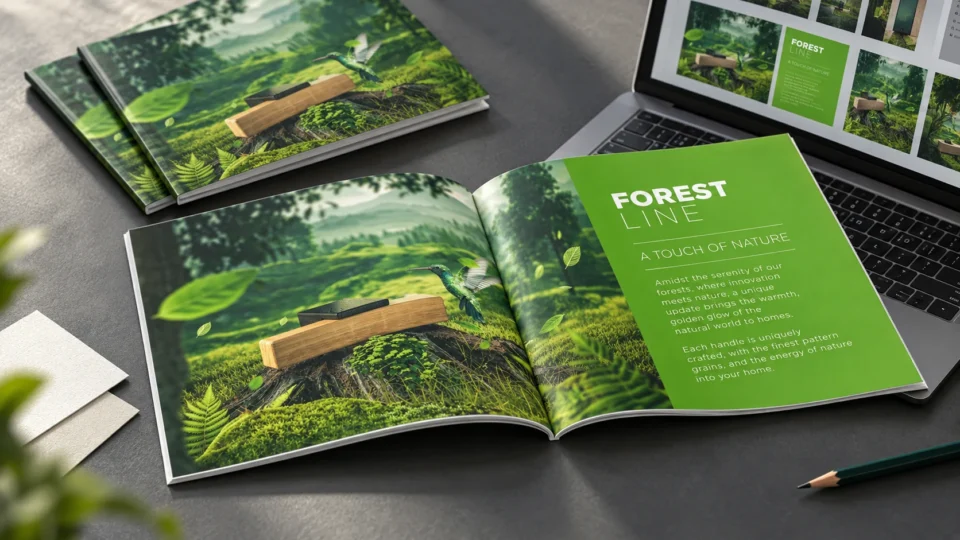 Grafický návrh brožury a katalogu: jak propojit obsah, typografii a fotografie