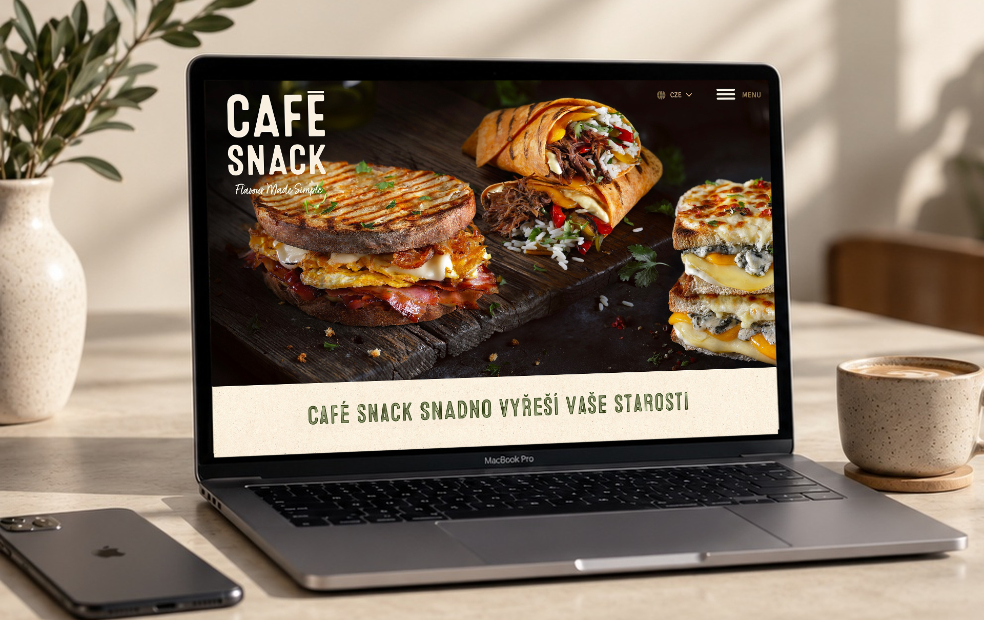 Café Snack web
